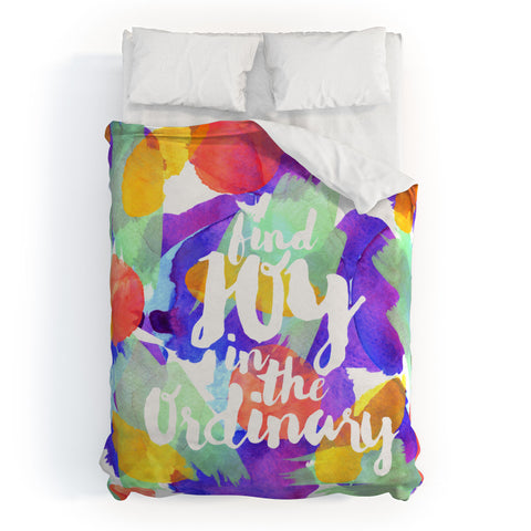 Hello Sayang Joy in the Ordinary Duvet Cover