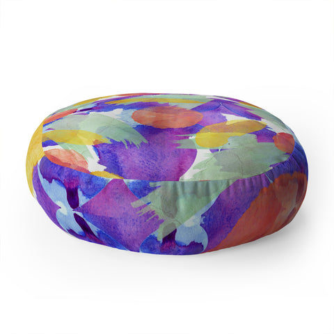 Hello Sayang Joy in the Ordinary Floor Pillow Round