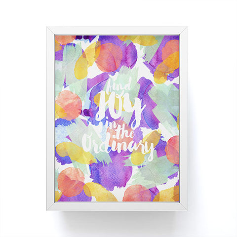 Hello Sayang Joy in the Ordinary Framed Mini Art Print