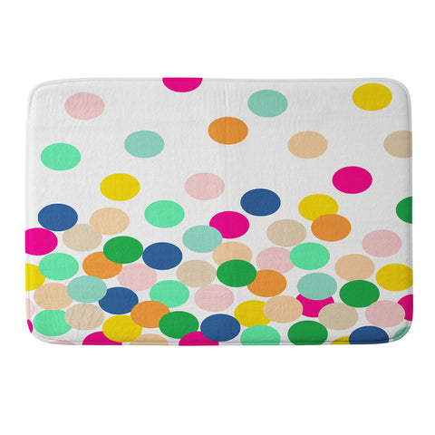 Hello Sayang Kaboom Confetti Memory Foam Bath Mat