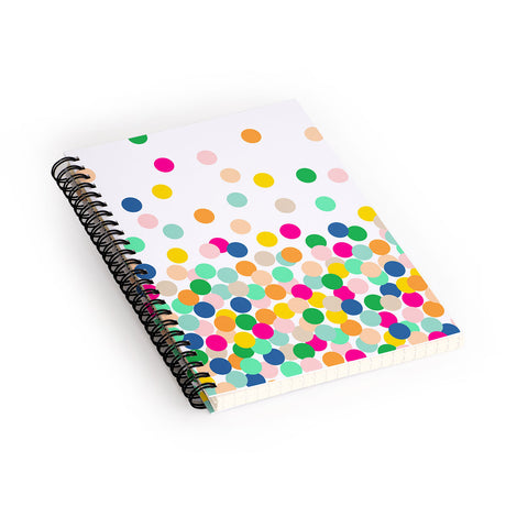 Hello Sayang Kaboom Confetti Spiral Notebook