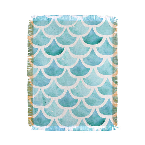 Hello Sayang La Mer Throw Blanket