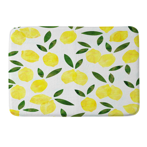 Hello Sayang Lemon Drops Memory Foam Bath Mat