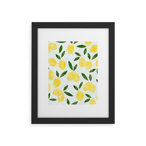 Hello Sayang Lemon Drops Framed Art Print