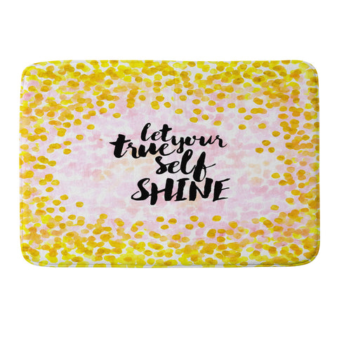 Hello Sayang Let Your True Self Shinea Memory Foam Bath Mat