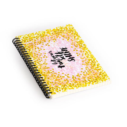 Hello Sayang Let Your True Self Shinea Spiral Notebook