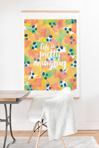 Hello Sayang Life Is Pretty Amazing Art Print And Hanger