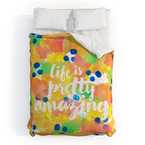 Hello Sayang Life Is Pretty Amazing Comforter