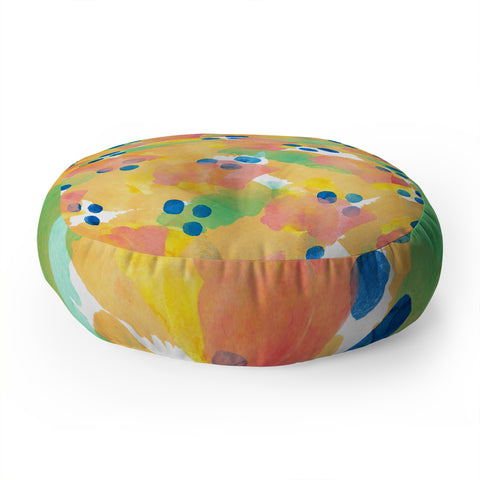 Hello Sayang Life Is Pretty Amazing Floor Pillow Round