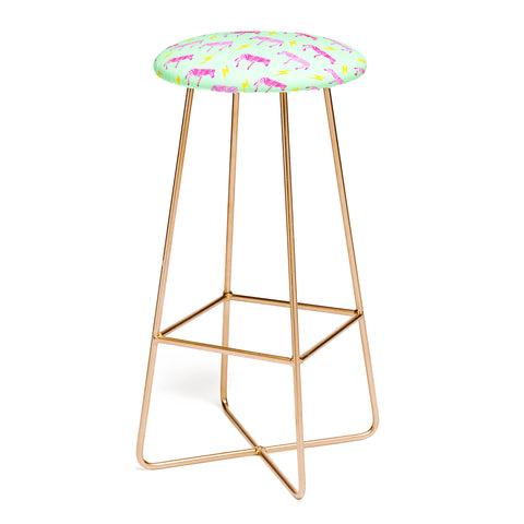 Hello Sayang Lightning Zebras Bar Stool