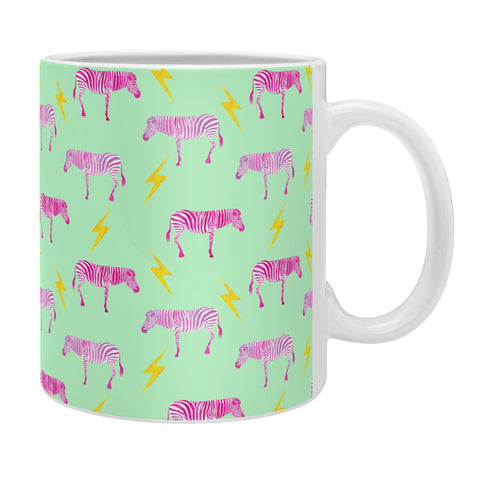 Hello Sayang Lightning Zebras Coffee Mug