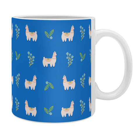Hello Sayang Lola Llama Print Pattern Coffee Mug