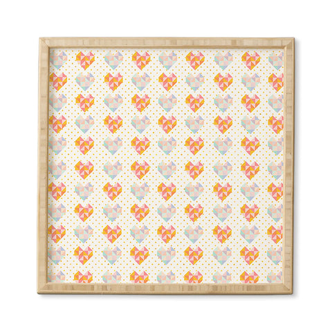Hello Sayang Love Patch Framed Wall Art