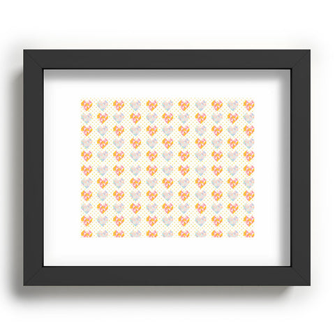 Hello Sayang Love Patch Recessed Framing Rectangle