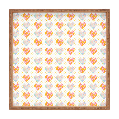 Hello Sayang Love Patch Square Tray