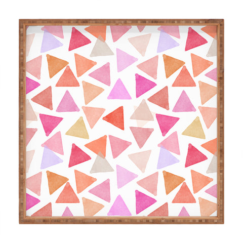 Hello Sayang Love Triangles Square Tray