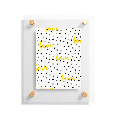 Hello Sayang Love XOXO Floating Acrylic Print