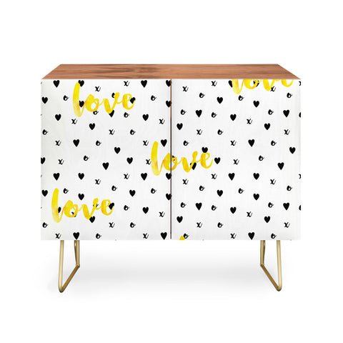 Hello Sayang Love XOXO Credenza