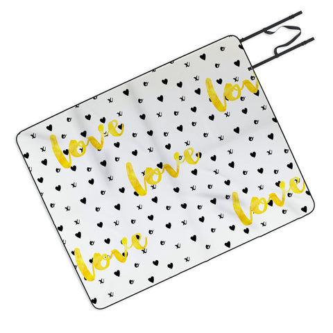 Hello Sayang Love XOXO Picnic Blanket
