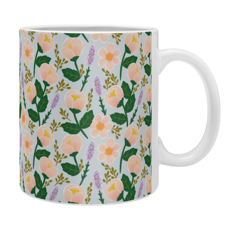 Hello Sayang Lovely Roses Grey Coffee Mug