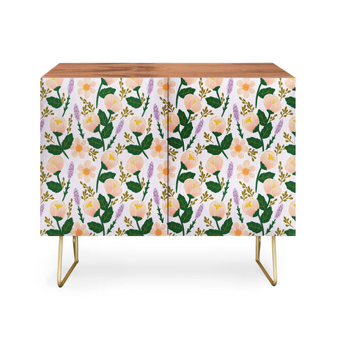 Hello Sayang Lovely Roses Lavender Credenza