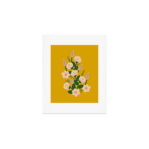 Hello Sayang Lovely Roses Yellow Art Print