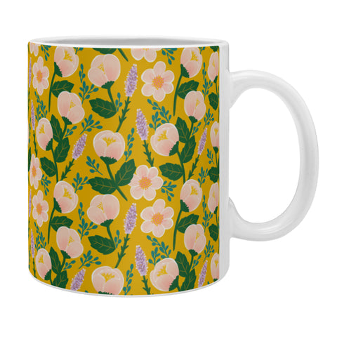Hello Sayang Lovely Roses Yellow Coffee Mug