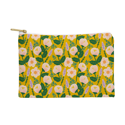 Hello Sayang Lovely Roses Yellow Pouch