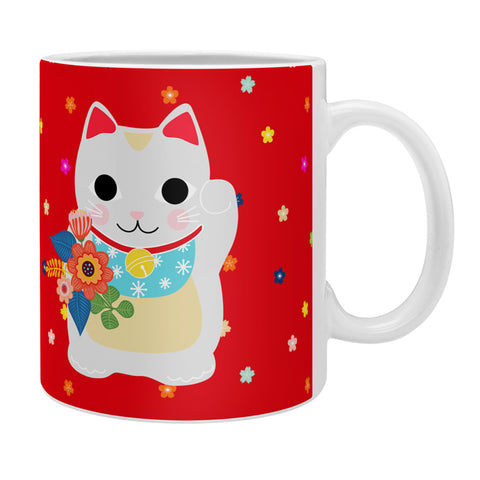 Hello Sayang Lucky Cat Coffee Mug