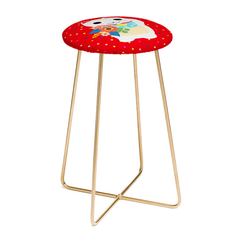 Hello Sayang Lucky Cat Counter Stool