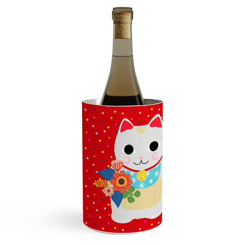 Hello Sayang Lucky Cat Wine Chiller