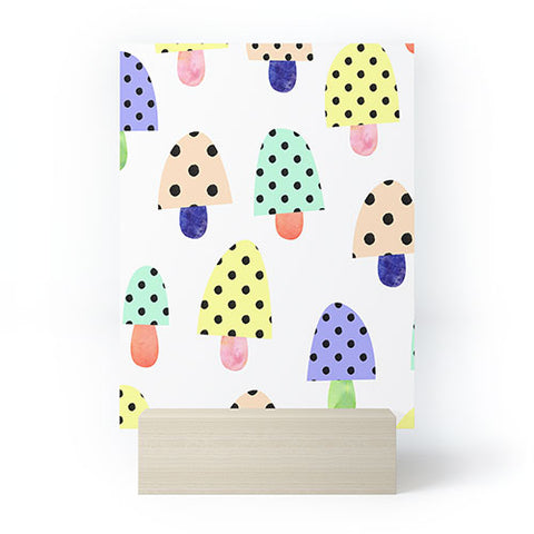 Hello Sayang Magic Mushrooms Mini Art Print