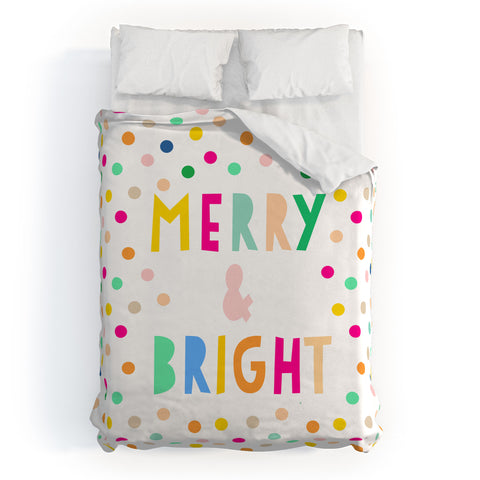 Hello Sayang Merry And Bright Polka Dots Duvet Cover