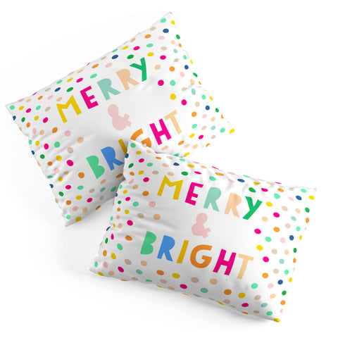 Hello Sayang Merry And Bright Polka Dots Pillow Shams