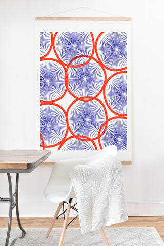 Hello Sayang Mod Circles Art Print And Hanger