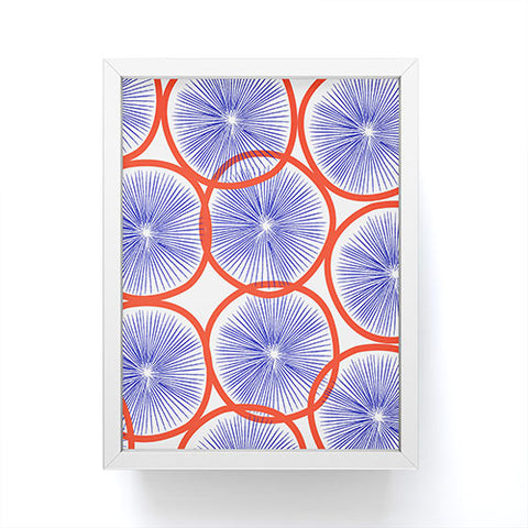 Hello Sayang Mod Circles Framed Mini Art Print
