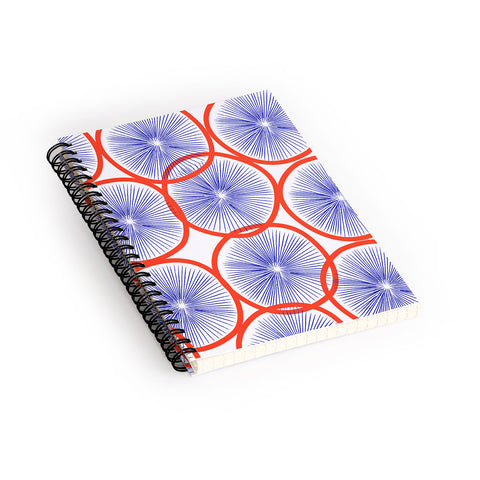 Hello Sayang Mod Circles Spiral Notebook