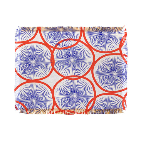 Hello Sayang Mod Circles Throw Blanket