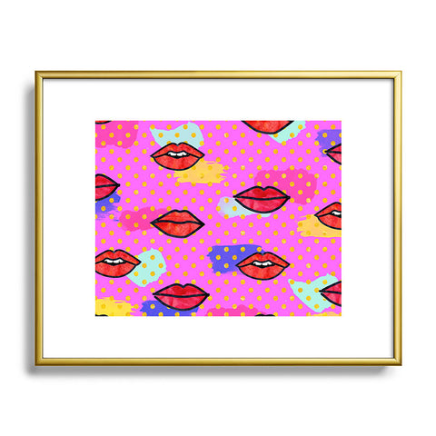 Hello Sayang Mon Cheri Metal Framed Art Print