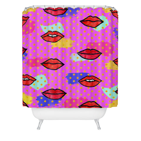 Hello Sayang Mon Cheri Shower Curtain