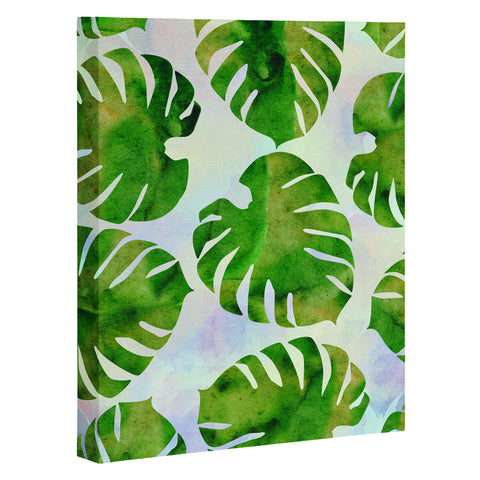 Hello Sayang Monster Monstera Art Canvas