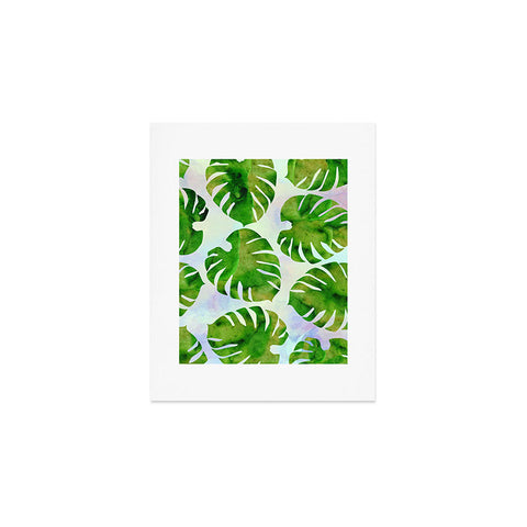 Hello Sayang Monster Monstera Art Print