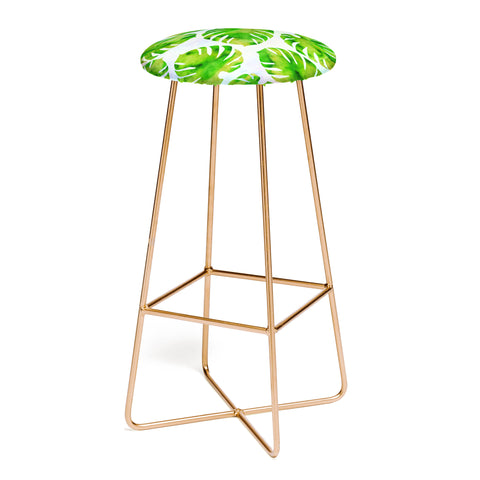 Hello Sayang Monster Monstera Bar Stool
