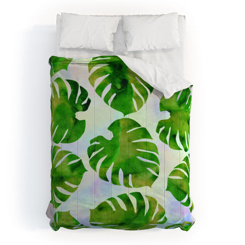 Hello Sayang Monster Monstera Comforter