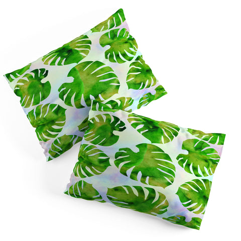 Hello Sayang Monster Monstera Pillow Shams