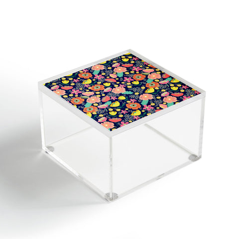 Hello Sayang Night Wild Flowers Acrylic Box