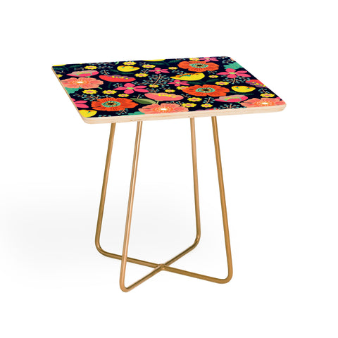 Hello Sayang Night Wild Flowers Side Table