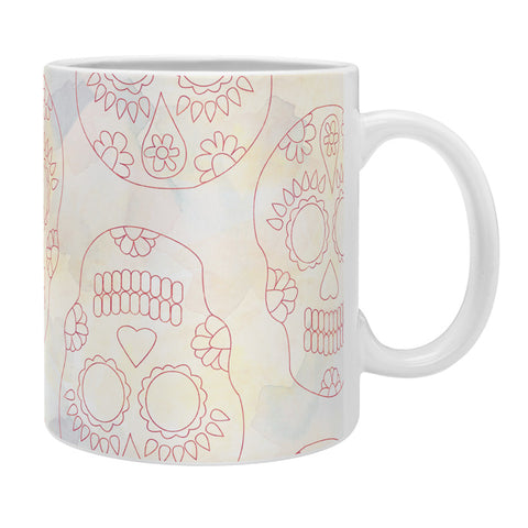 Hello Sayang Nothing Dull About Skulls Coffee Mug