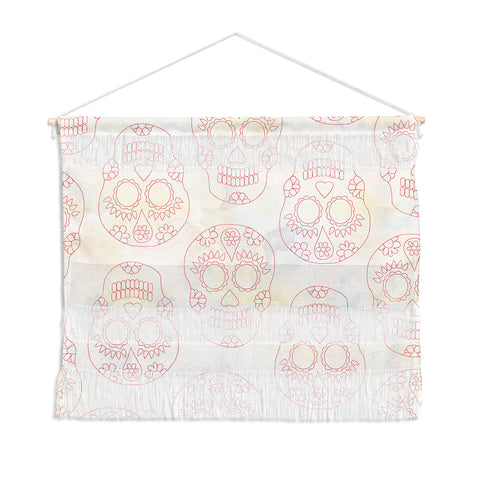 Hello Sayang Nothing Dull About Skulls Wall Hanging Landscape