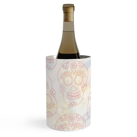 Hello Sayang Nothing Dull About Skulls Wine Chiller